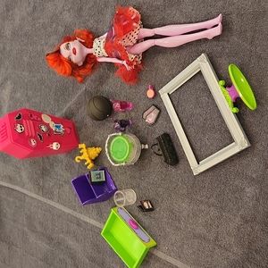 Monster High Doll Operetta, Locker, & Accessories